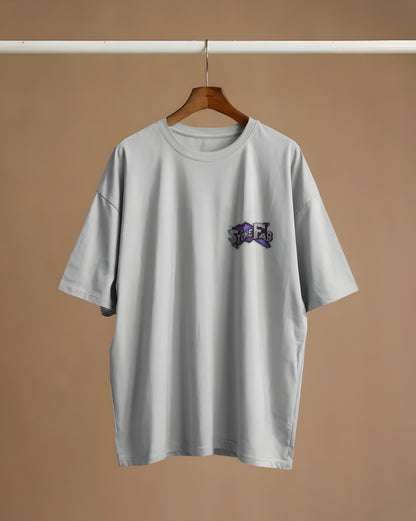 🕷️ "Symbiote Glitch" Techcore Tee Oversized Dow shoulder T-shirt