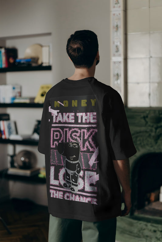 Chill Guy Oversized Drop Shoulder T-shirt.