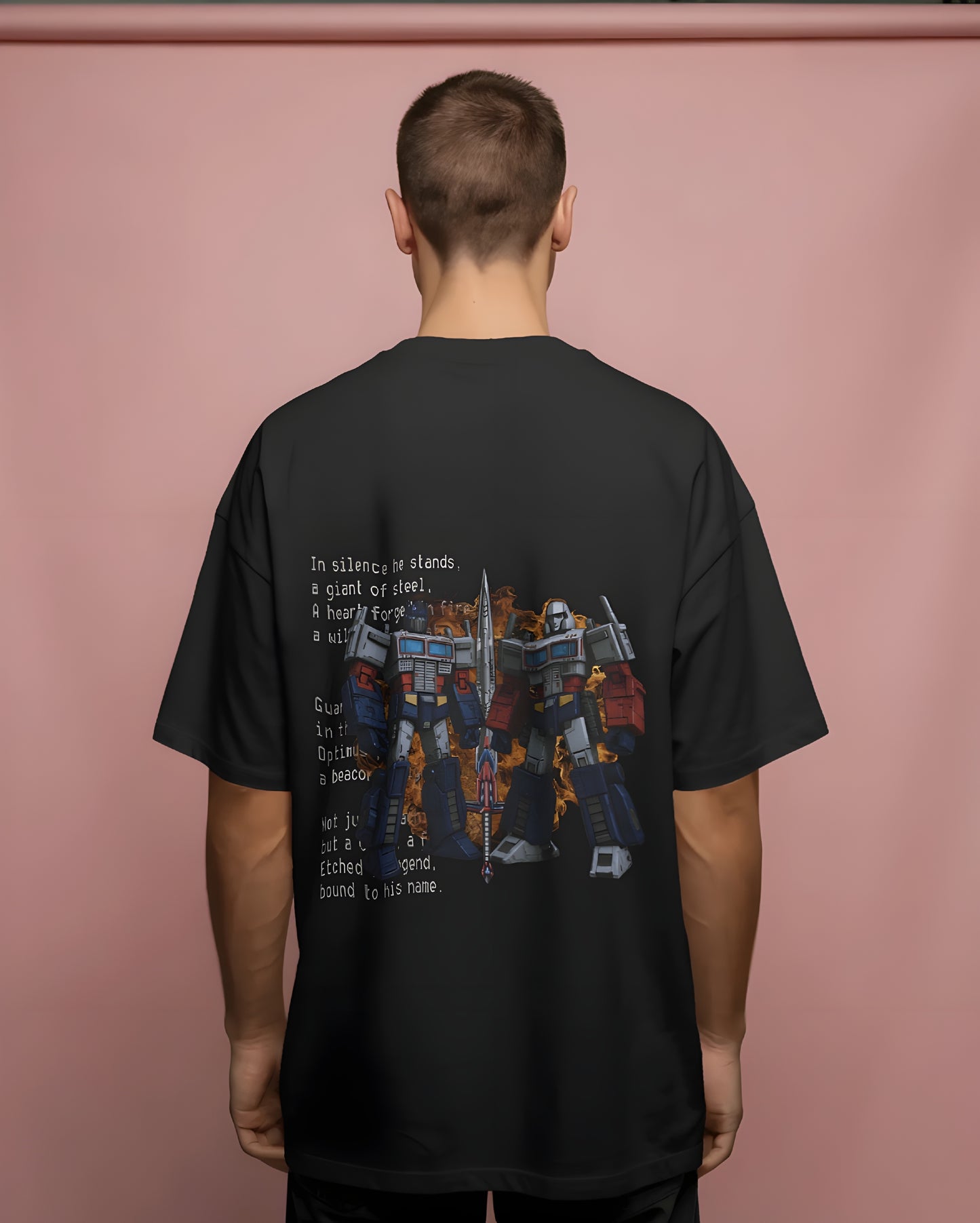 “Steel &amp; Flame: The Eternal Clash” Graphic Tee