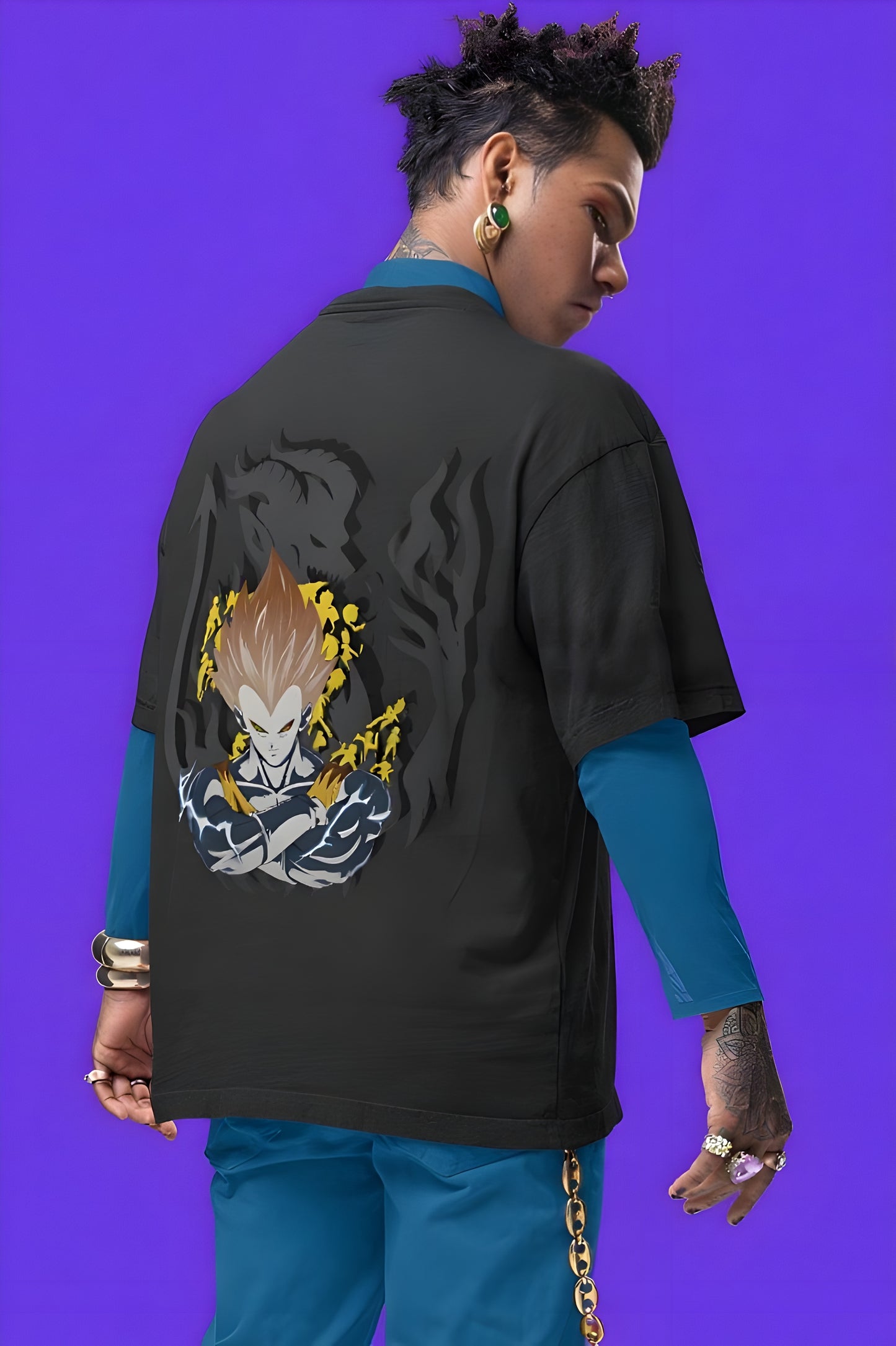 Bold And Electrifying Graphic T-shirt
